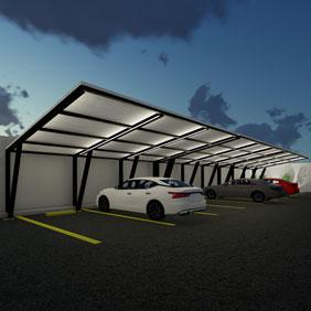 Renovación estacionamiento APIMEX